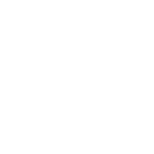 Outline of a round award ribbon with scalloped edges and two tails hanging down, centered on a plain light background. The inside of the ribbon is empty, allowing for customizable text or design.